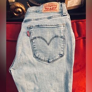 Levi's Light Blue 315 Shaping Bootcut Jeans